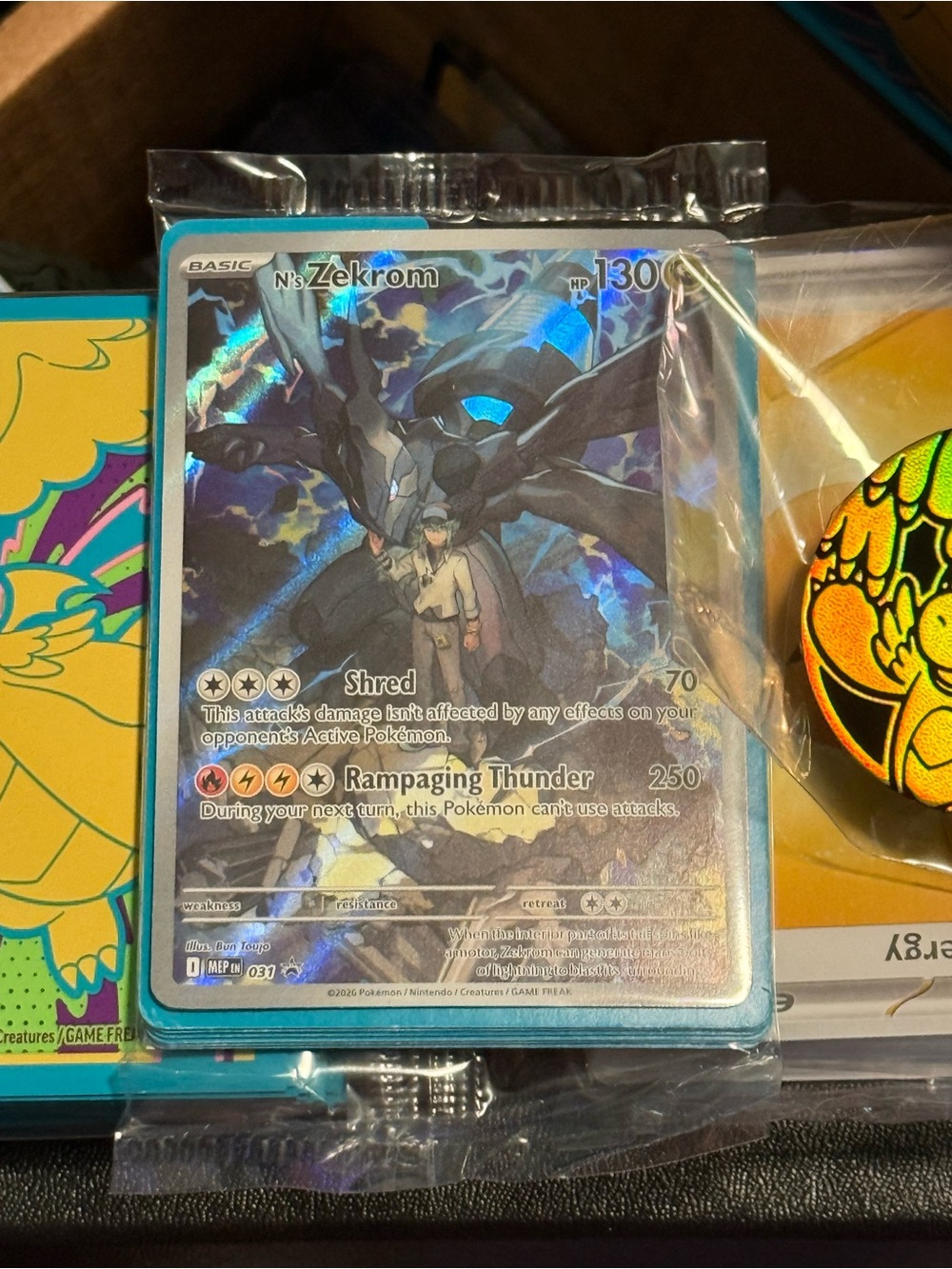 Ascended hero's ETB promo an extras